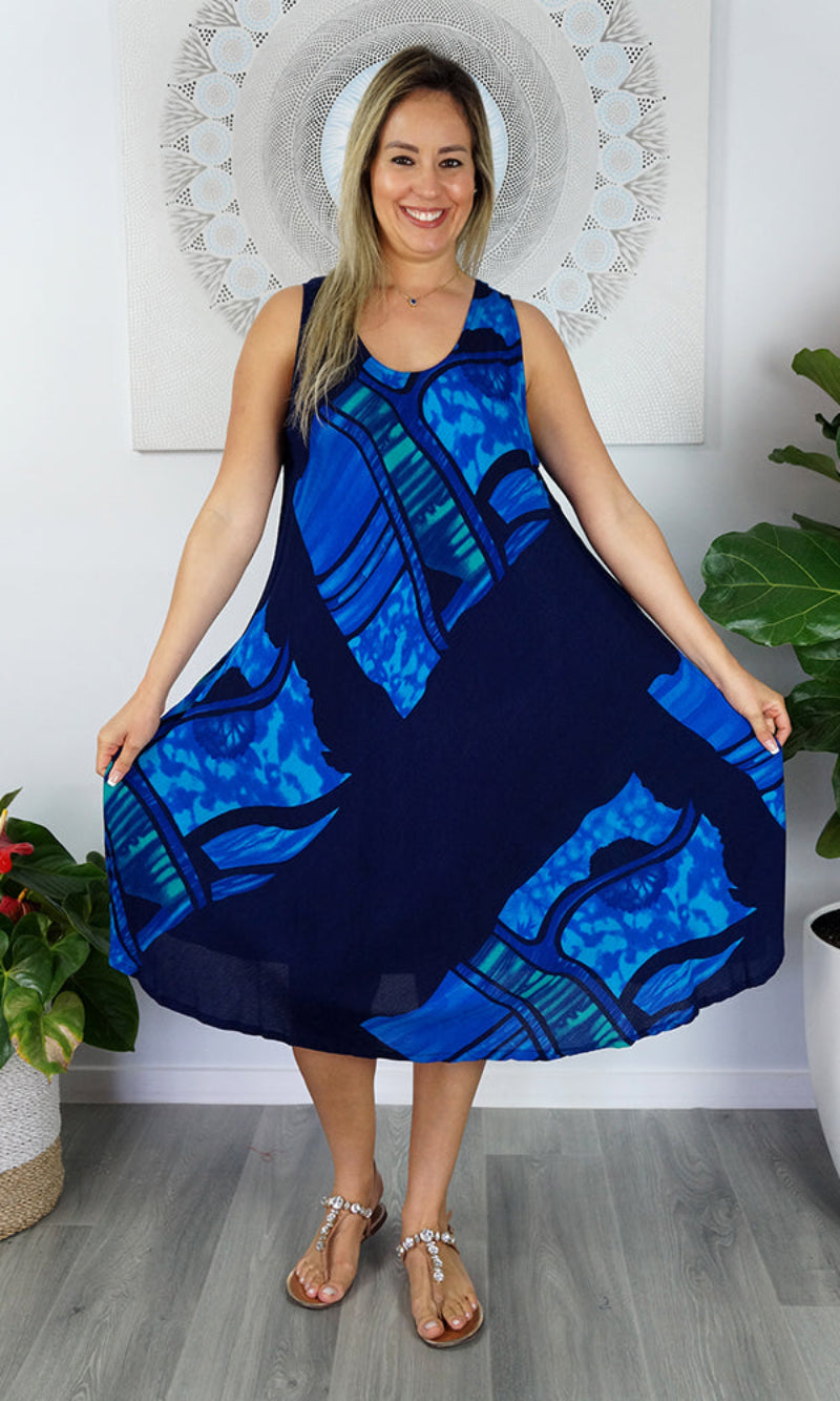 Rayon Dress Niche Vista, More Colours