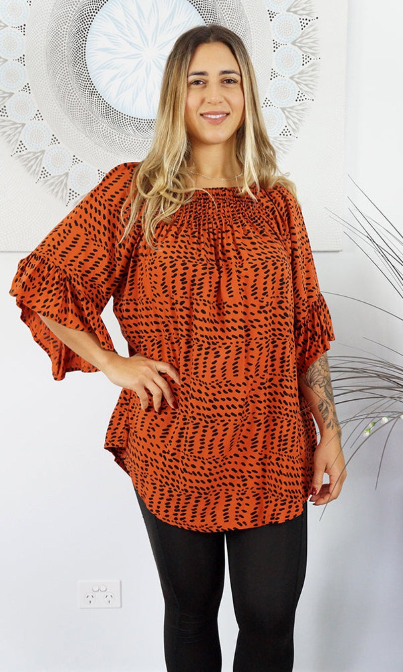 Rayon Top Noosa Jellybean, More Colours