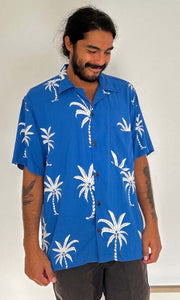 Rayon Hawaiian Shirt One Palm, More Colours