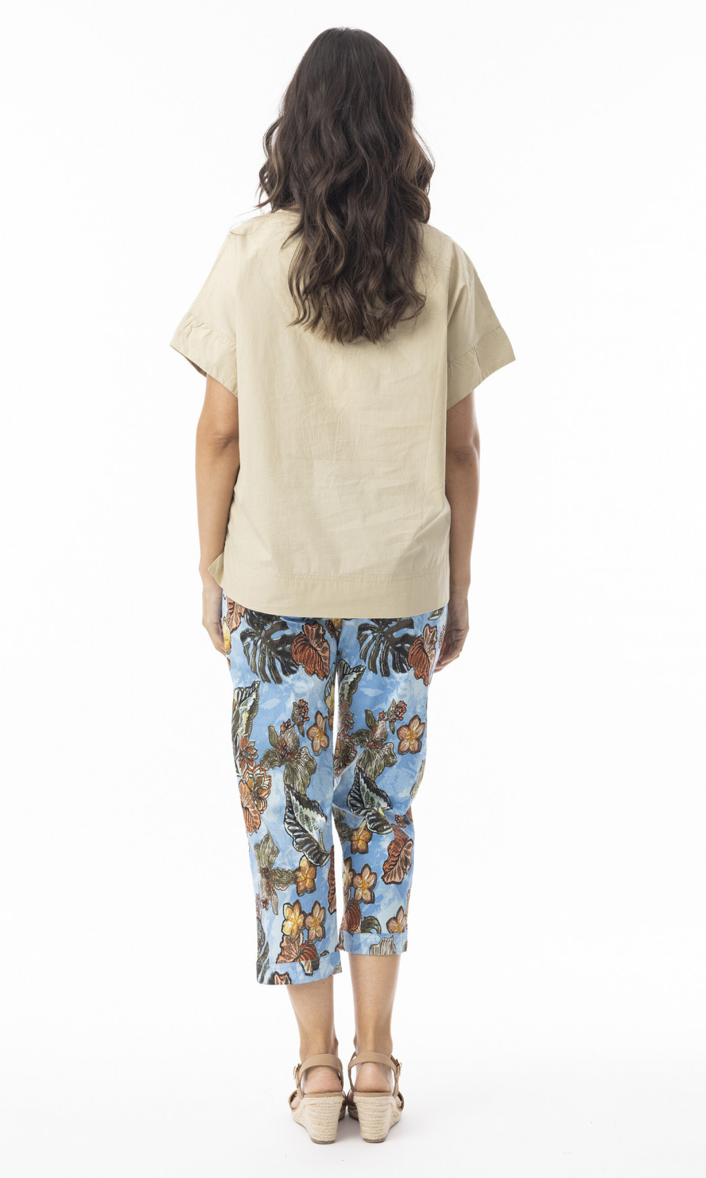 Cotton Pant Bangalene Lima Blue