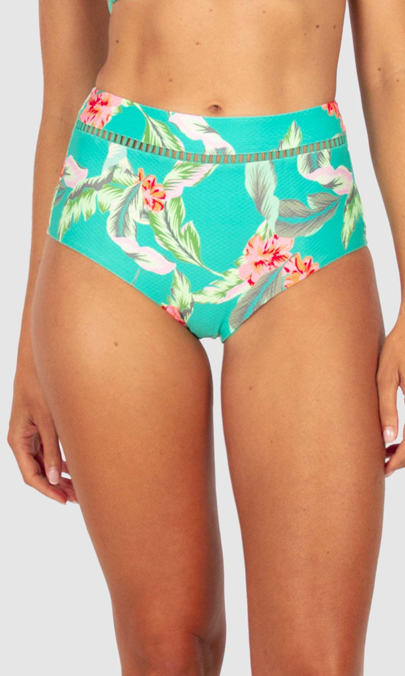 Jamaica High Waist Pant Bikini Bottom, More Colours