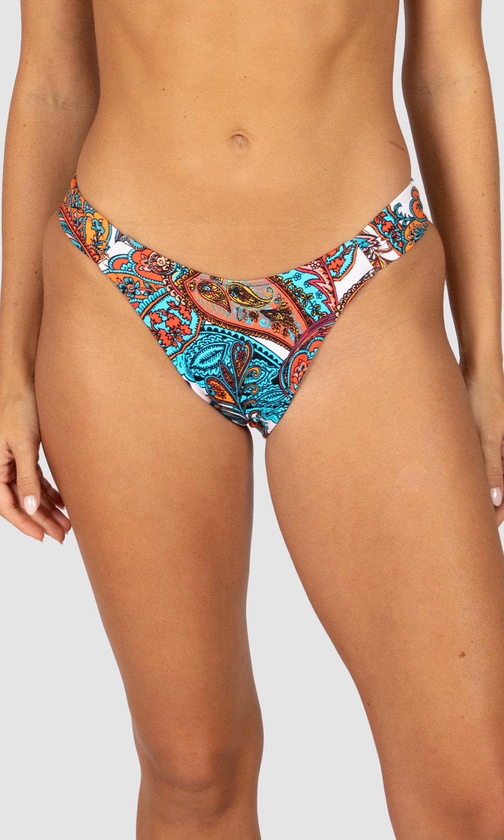 Sirenuse Cheeky Bikini Bottom White