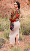 Aboriginal Art Scarf Proud & Deadly
