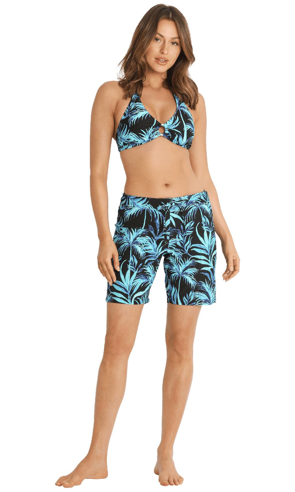 Pina Colada Midway 4way Stretch Short Black