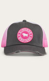 Quinn Trucker Cap Grey/Candy