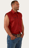 Cotton Rob Roy Men's Sleeveless Work Shirt