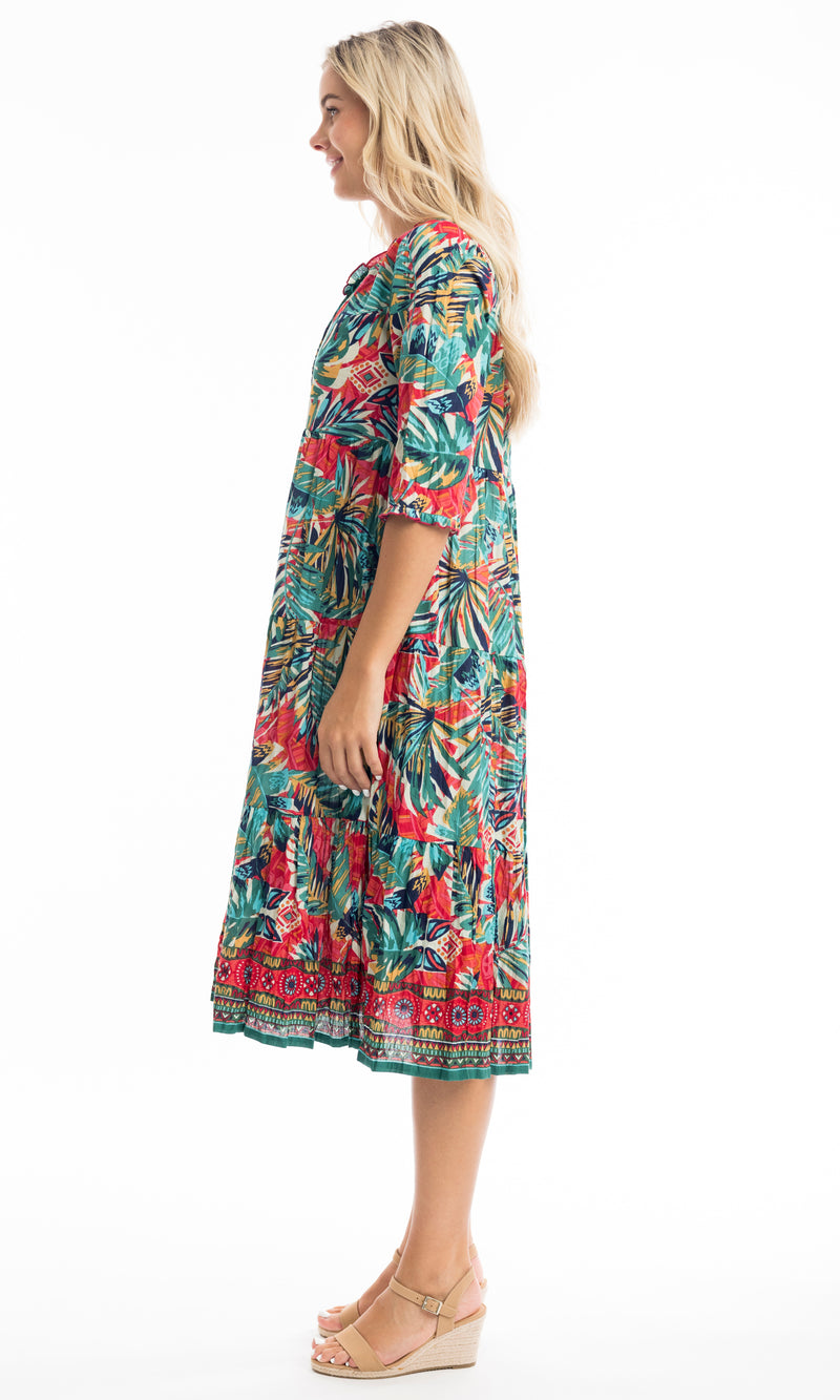 Cotton Dress Maxi Rio