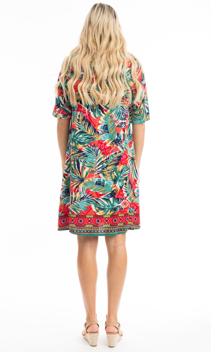 Rayon Dress Contemporary Rio