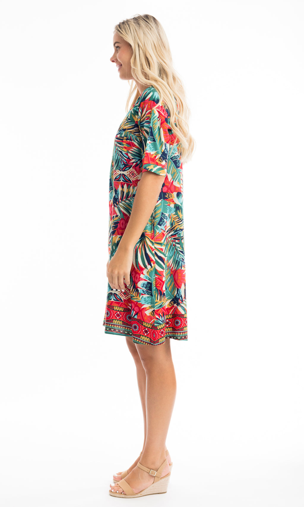 Rayon Dress Contemporary Rio