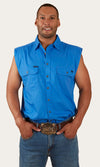 Cotton Rob Roy Men's Sleeveless Work Shirt