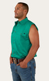 Cotton Rob Roy Men's Sleeveless Work Shirt