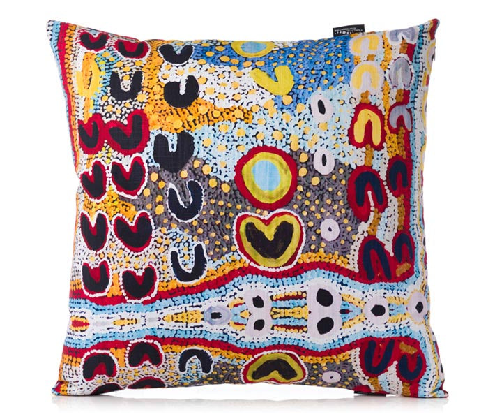 Aboriginal Art Cushion Cover Rosie Lala