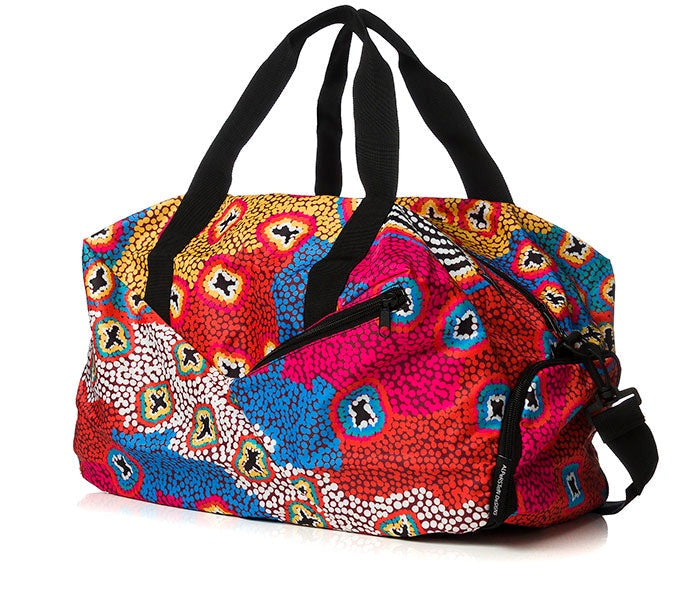 Aboriginal Art Gym Duffel Bag Ruth Stewart