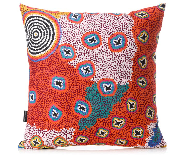 Aboriginal Art Cushion Cover Ruth Stewart