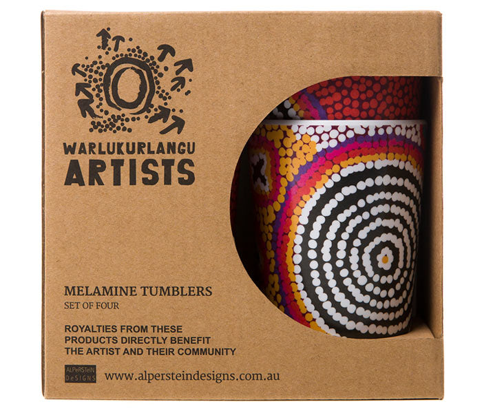 Aboriginal Art Melamine Tumblers Ruth Stewart