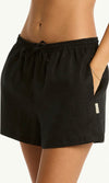 Tidal Linen Boxer Short Black