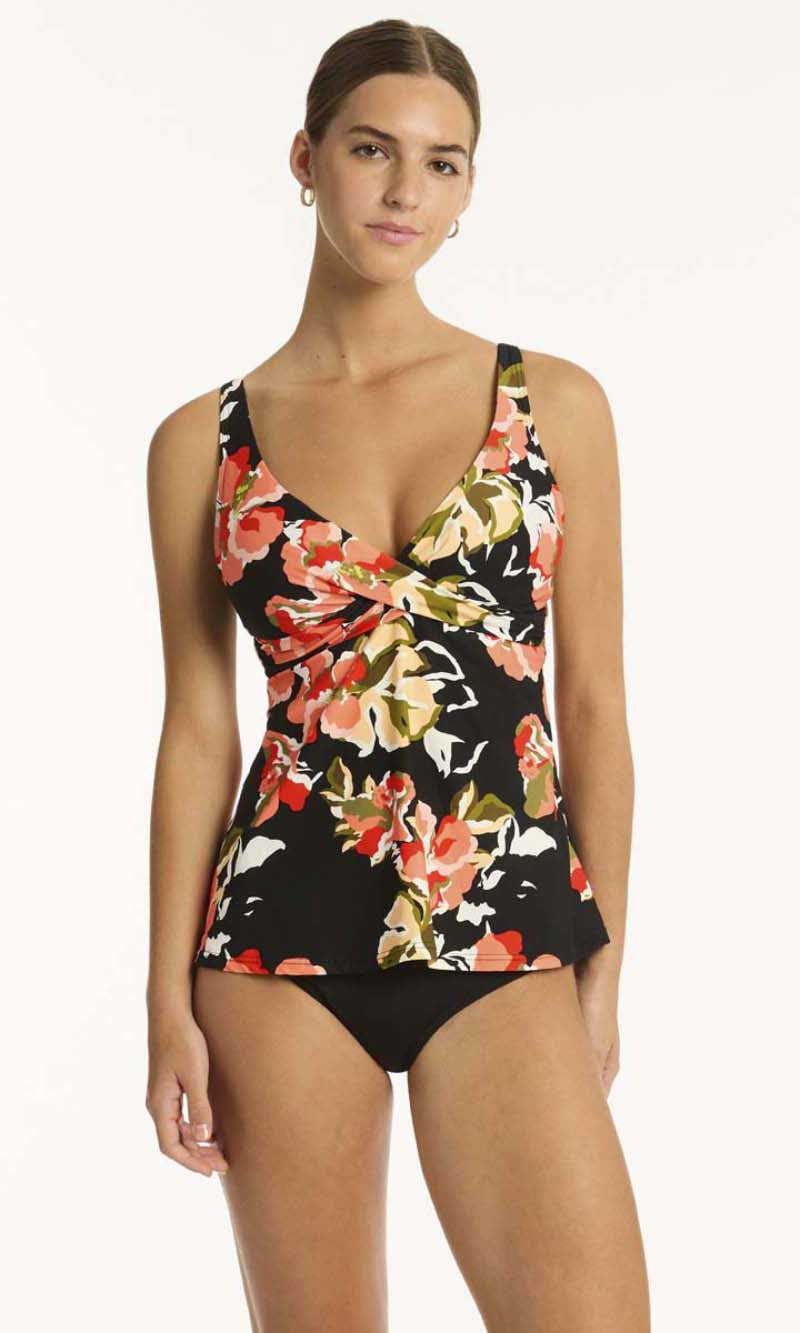 Juniper Cross Front Swing Tankini