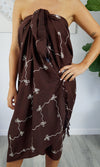 Rayon Sarong Embroidered/Sequined, More Colours