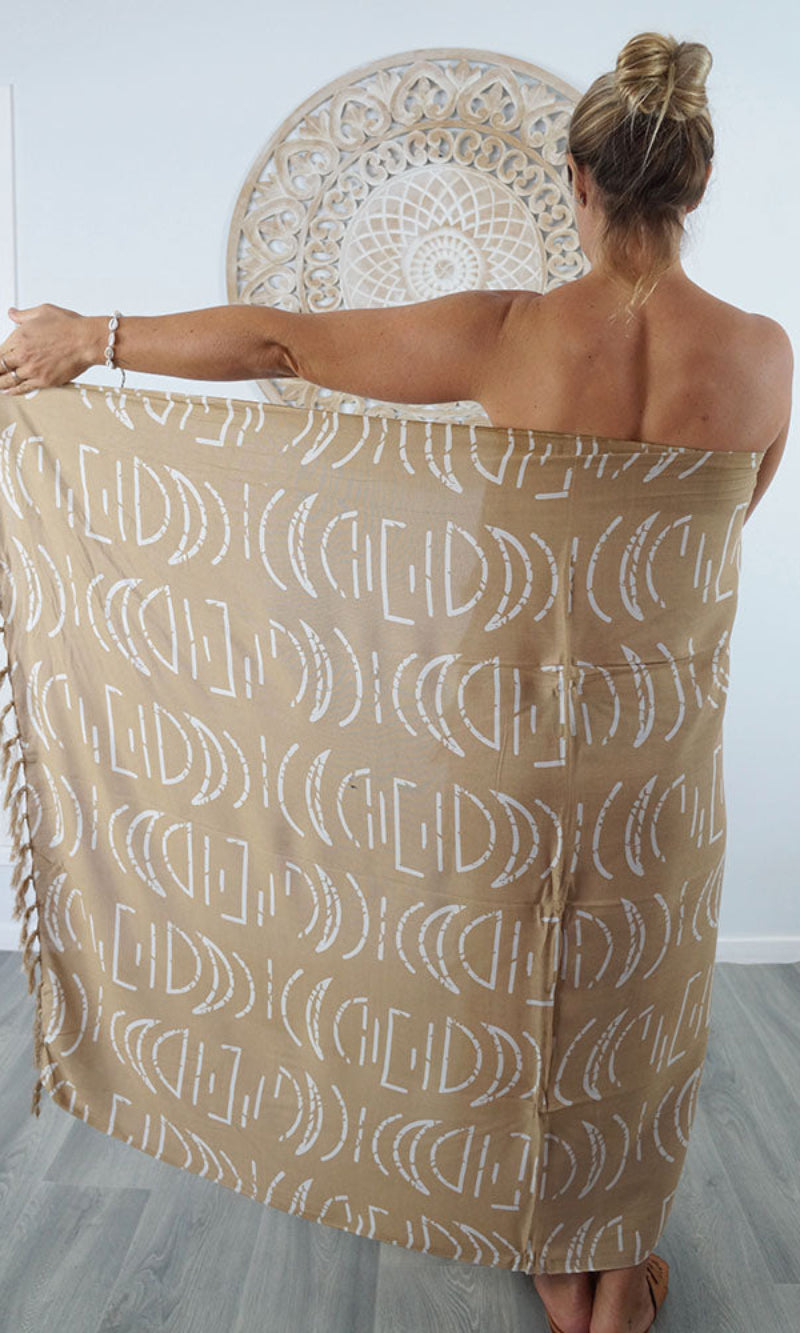 Rayon Sarong Halfmoon, More Colours