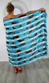 Rayon Sarong Leaf/Stripe, More Colours