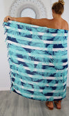 Rayon Sarong Leaf/Stripe, More Colours