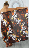 Rayon Sarong Floral North Shore, More Colours