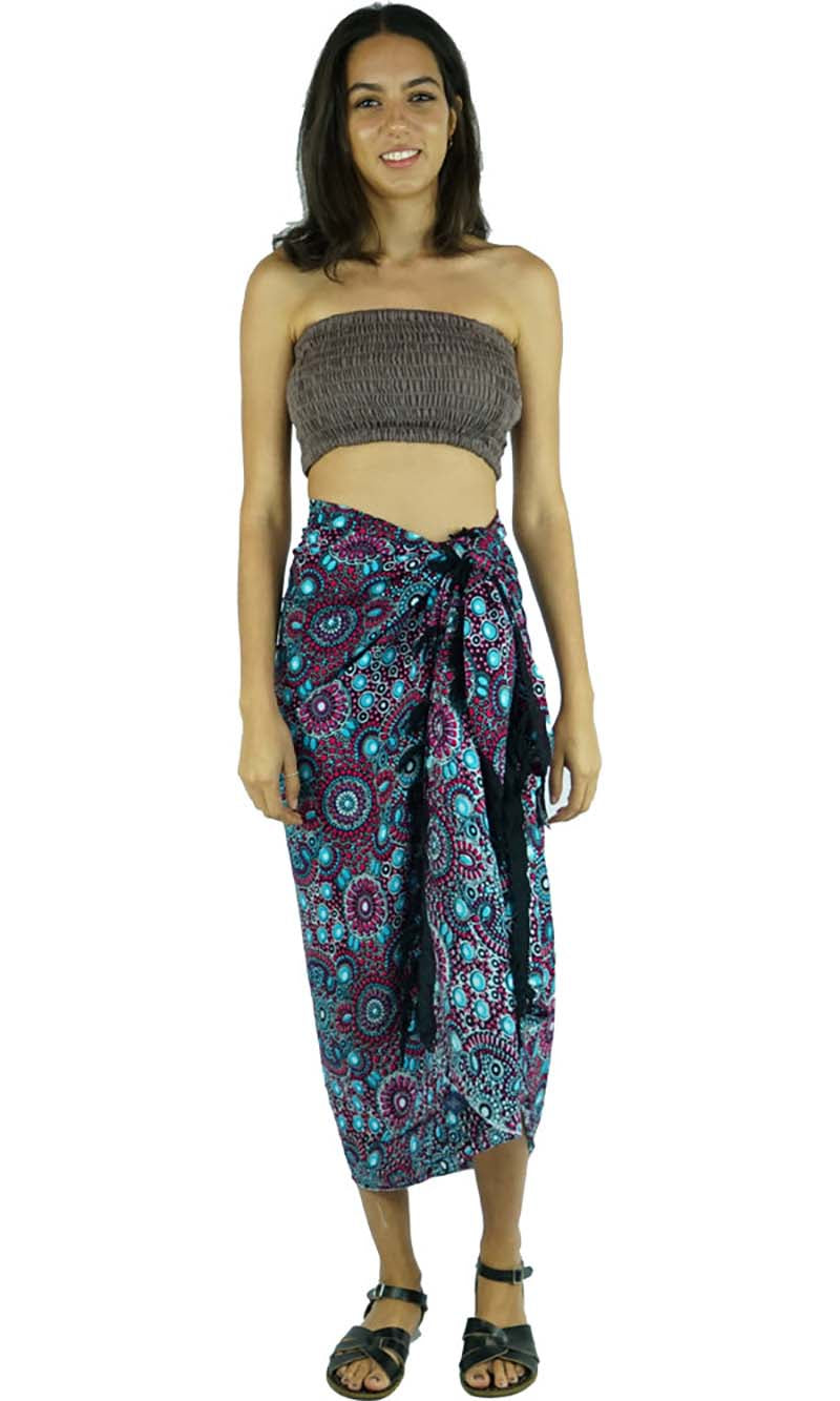 Rayon Sarong Dot Art, More Colours