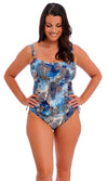 Seraya Sands Denim UW Adjustable Side Tankini, Special Order D Cup to H Cup