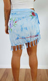 Rayon Sarong Short Bikini Tie Pigment Dyed, More Colours