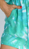Rayon Jumpsuit Short Montley Tie Dye, More Colours