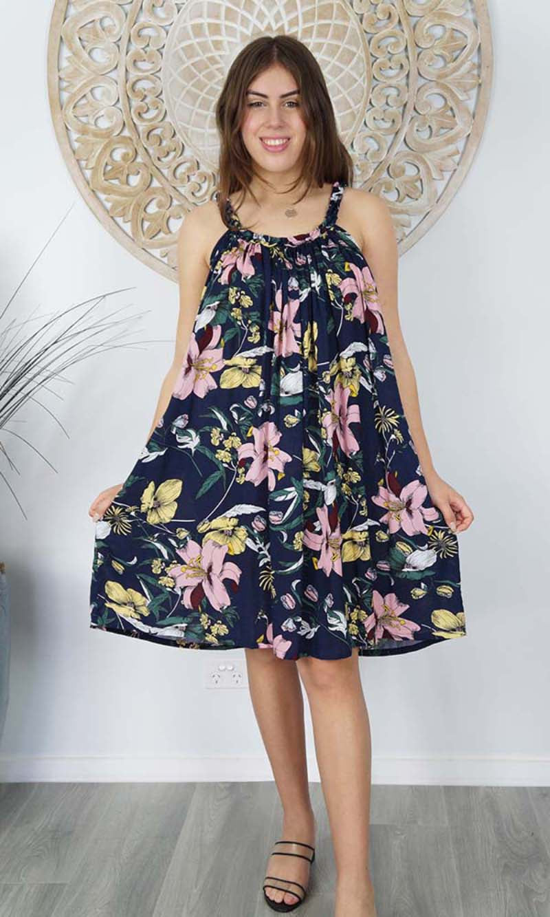 Rayon Dress Magnum Short Flemington, More Colours