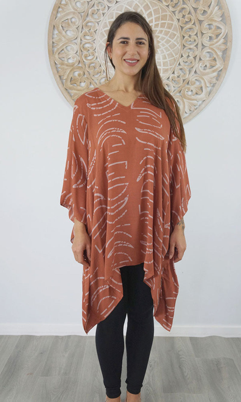 Rayon Tunic Short Halfmoon, More Colours