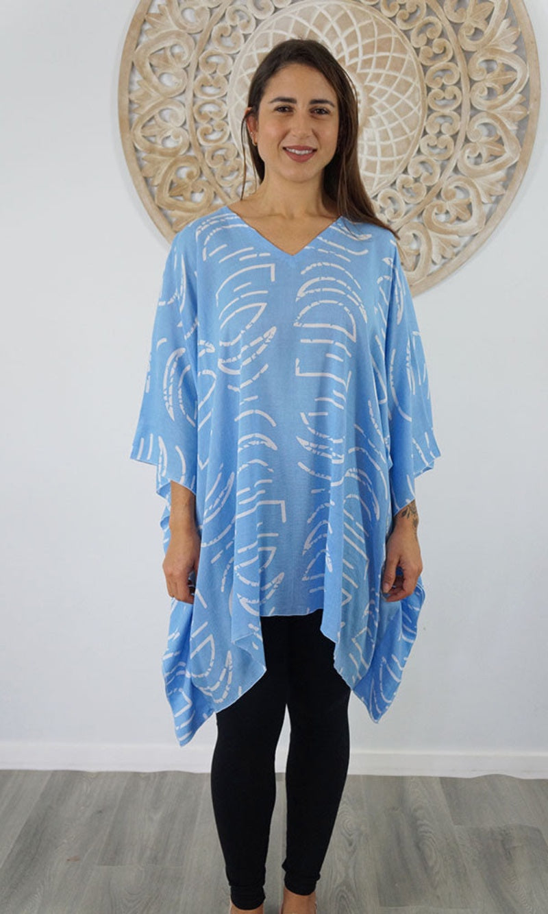 Rayon Tunic Short Halfmoon, More Colours