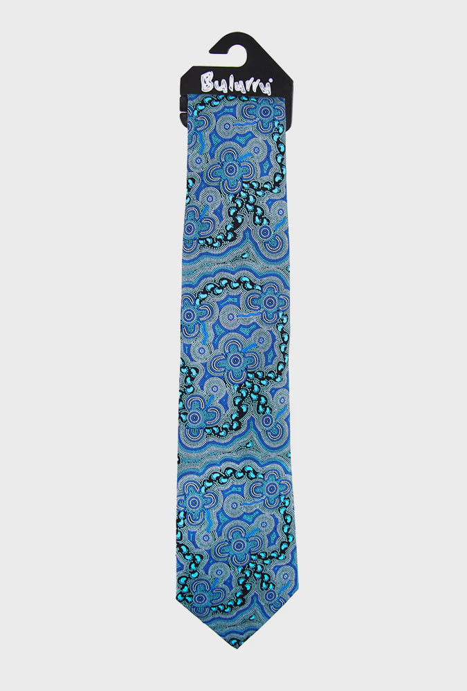 Aboriginal Art Silk Tie, More Prints
