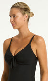 Essentials Edit Tie Front DD/E Tankini Top
