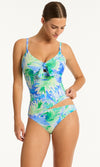 Key Largo Tie Front DD/E Singlet Tankini