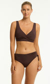 Bikini Top Essentials Cross Front Multifit, More Colours