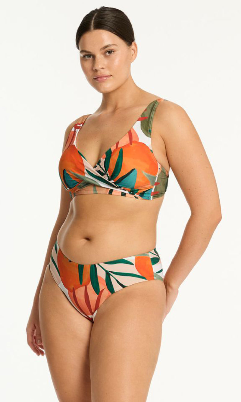 Tropaluxe Cross Front Multifit Bra, Fits A Cup to DD Cup