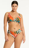 Tropaluxe Cross Front Multifit Bra, Fits A Cup to DD Cup