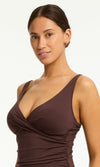Tankini Top Cross Front Multifit Essentials, More Colours
