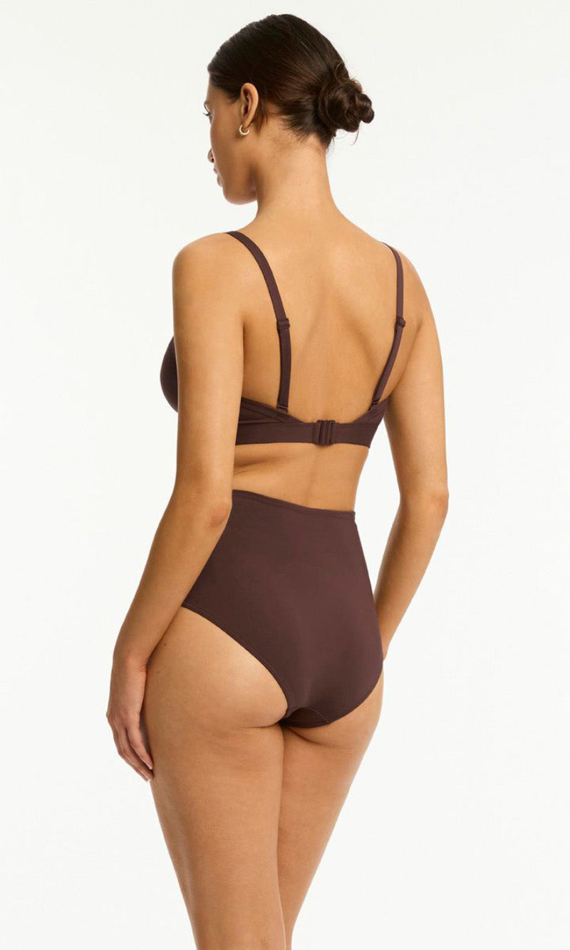 Gathered Side High Waist Pant, More Colours