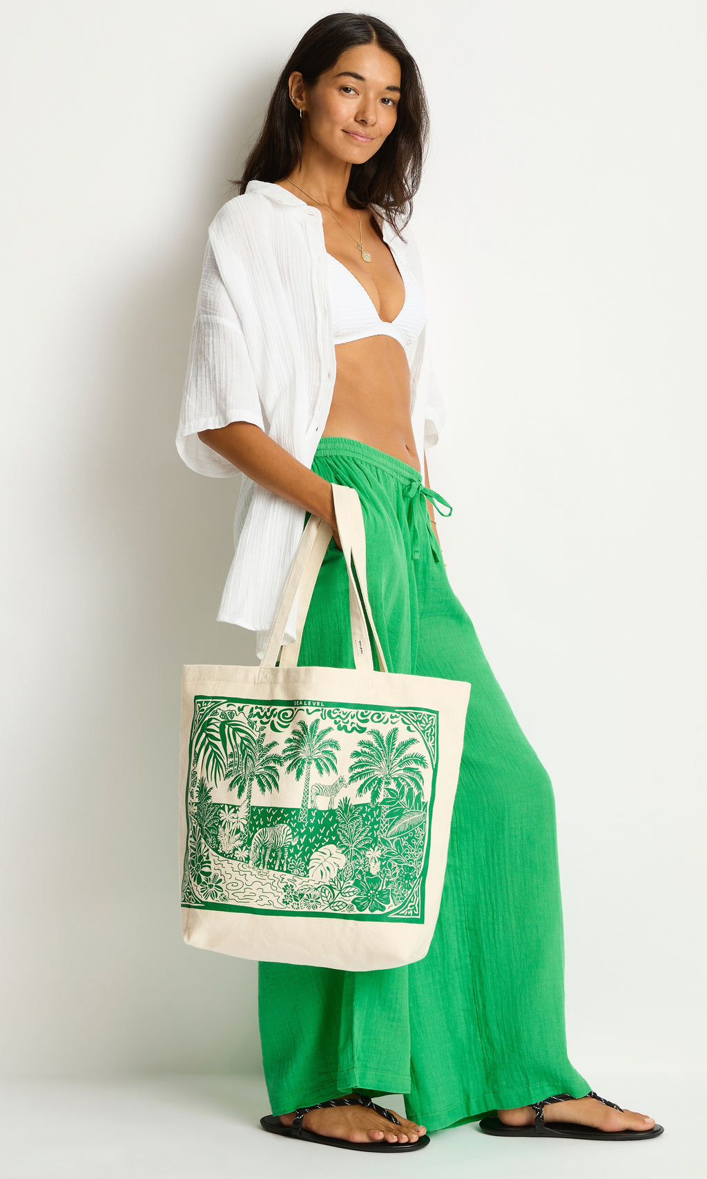 Jungle Beach Tote Bag, More Colours