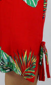 Rayon Dress Smock Bahamas Red