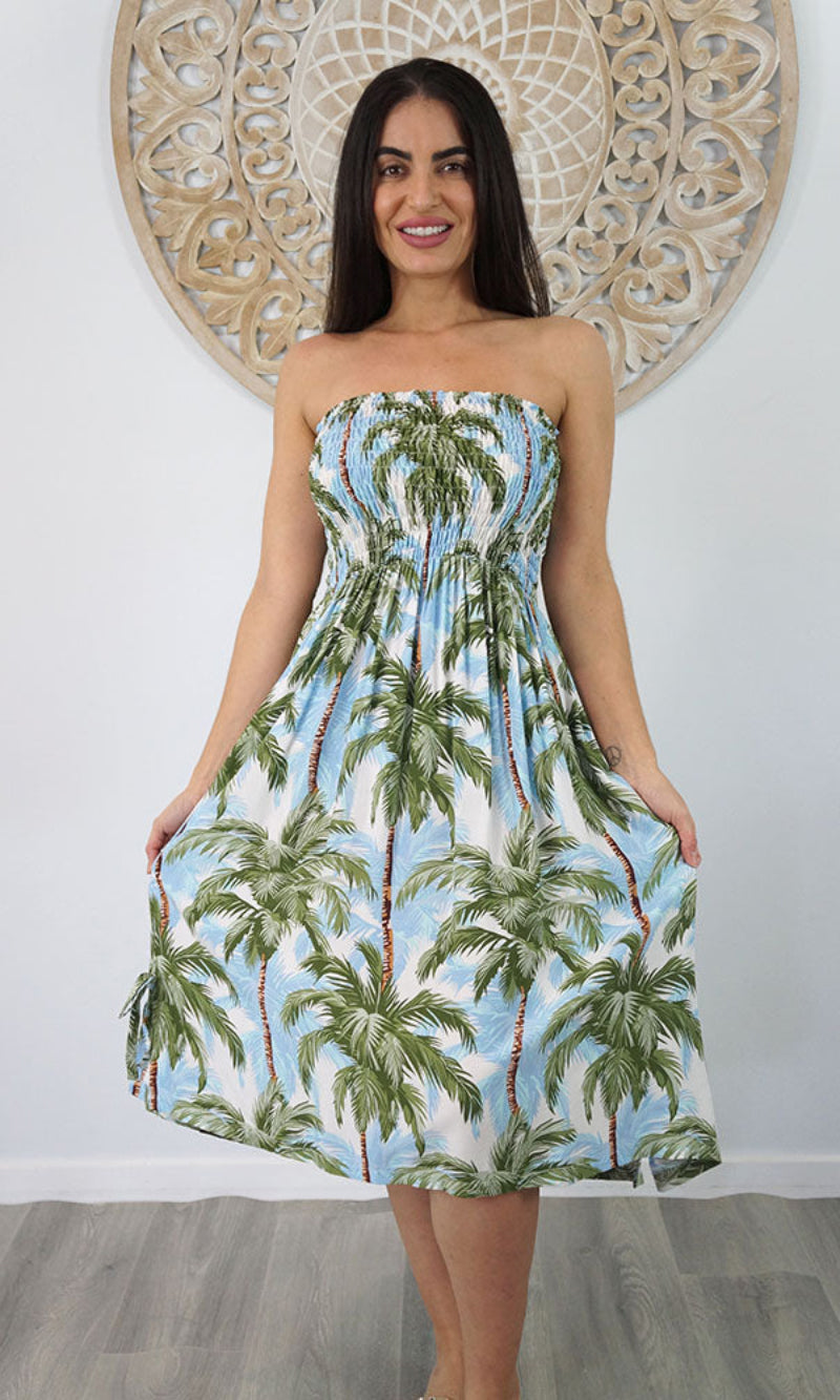 Rayon Dress Smock Coconut Grove, More Colours