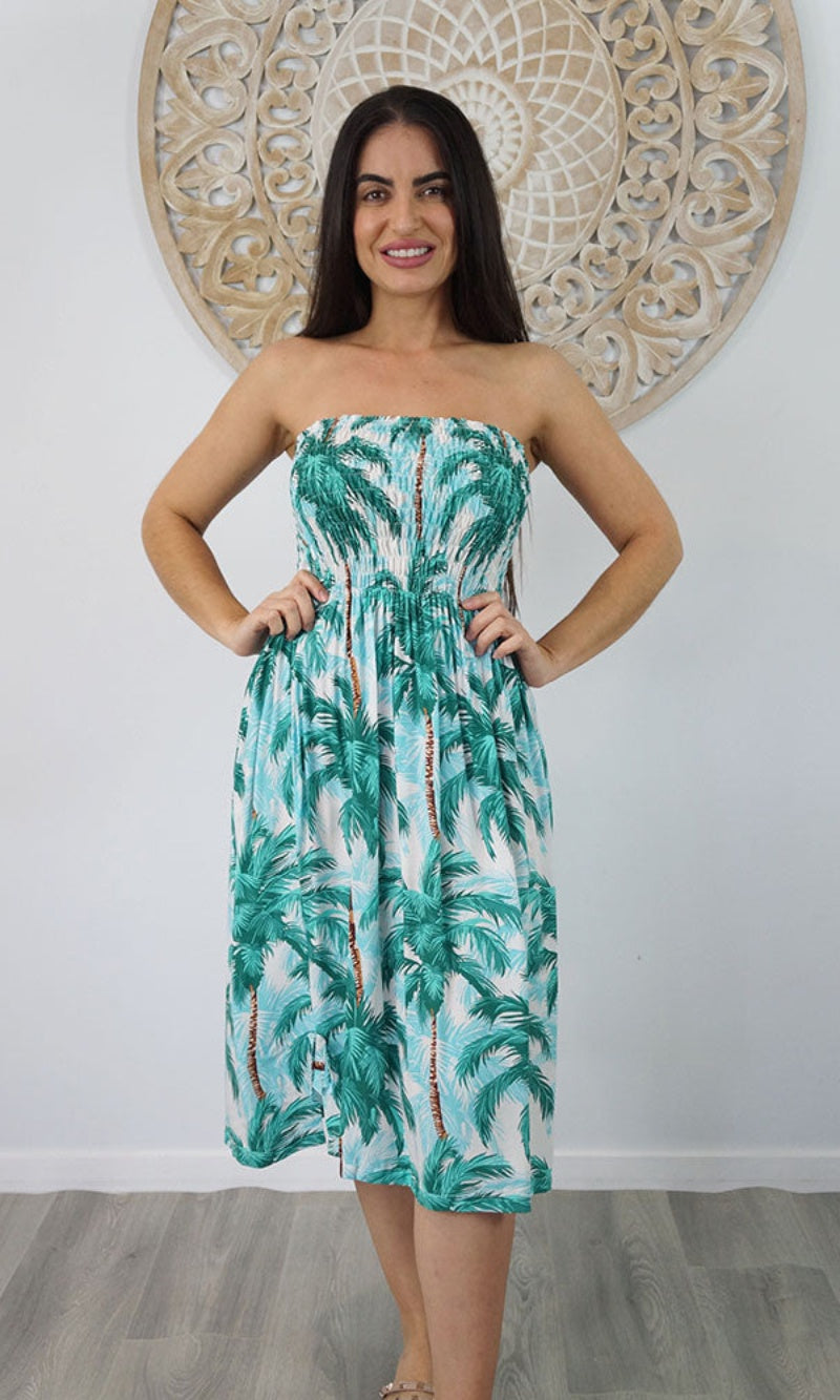 Rayon Dress Smock Coconut Grove, More Colours
