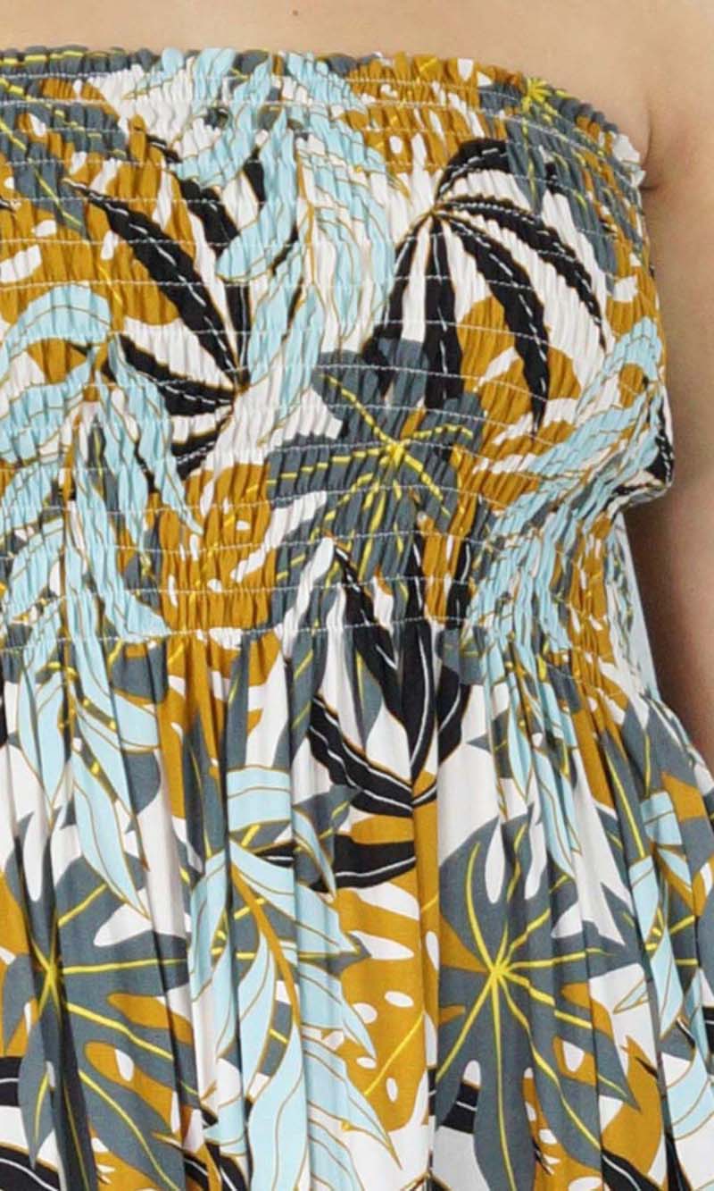Rayon Dress Smock Palm Paradise, More Colours