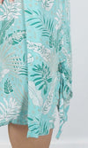 Rayon Dress Smock Tropical Leaves, More Colours