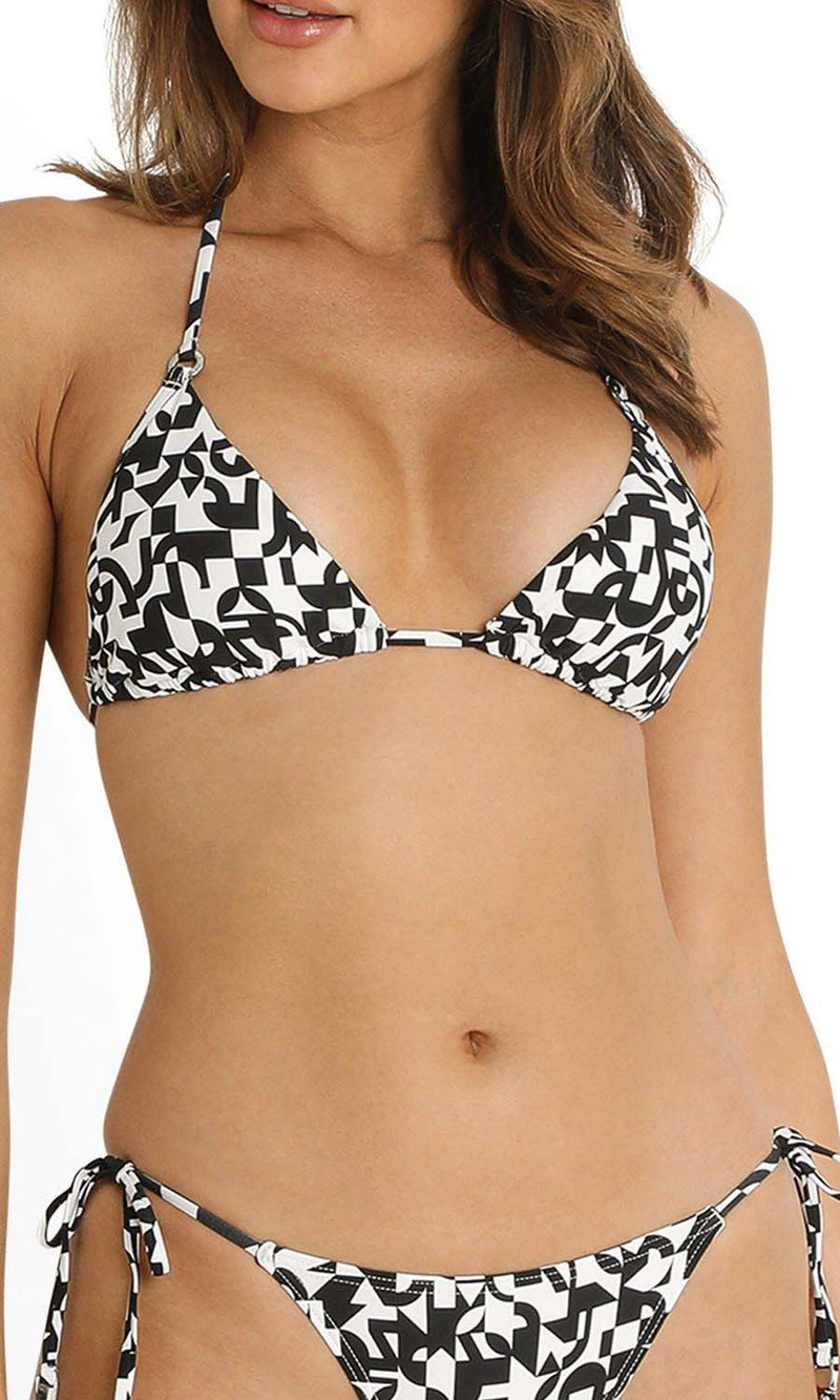 Soho Tri Bikini Top Black