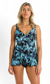 Pina Colada F/G Tie Singlet Black