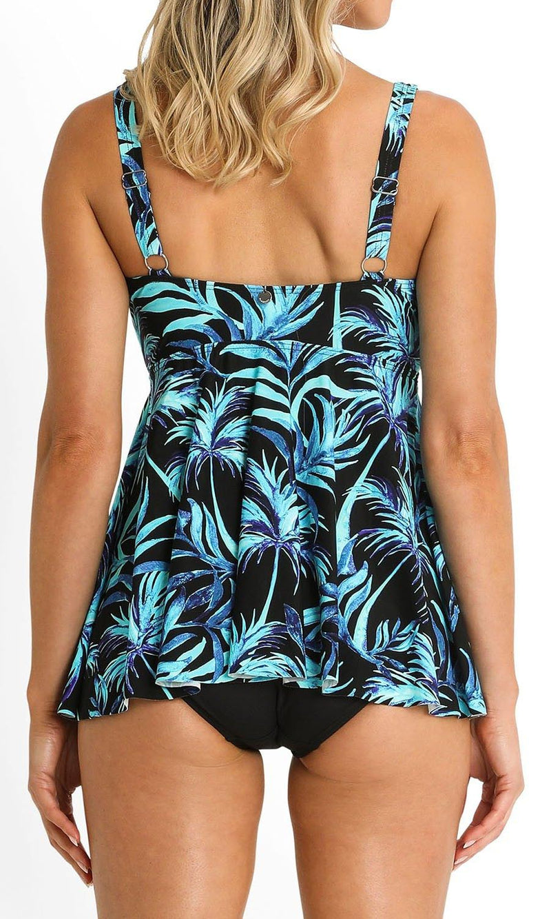 Pina Colada F/G Tie Singlet Black